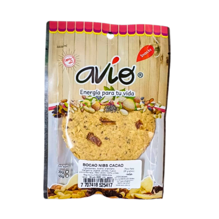 Galleta Bocao NIBS CACAO 1 und AVIO